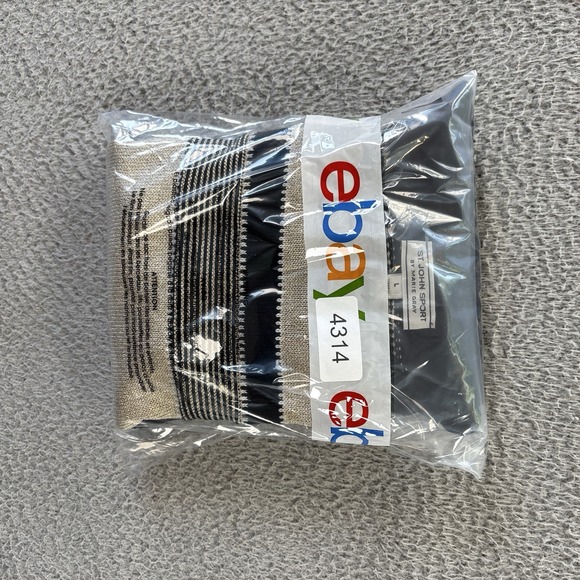 St John Sport Santana Knit Tank Top Womens Large Striped Shell Sparkle Glitter - Picture 10 of 10